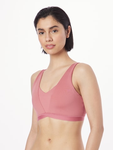 ADIDAS PERFORMANCE - Bustier Sujetador deportivo 'Essentials Studio Light-Support Nursing' en rosa: frente