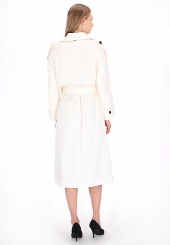 DreiMaster Klassik Between-Seasons Coat 'Classic' in White