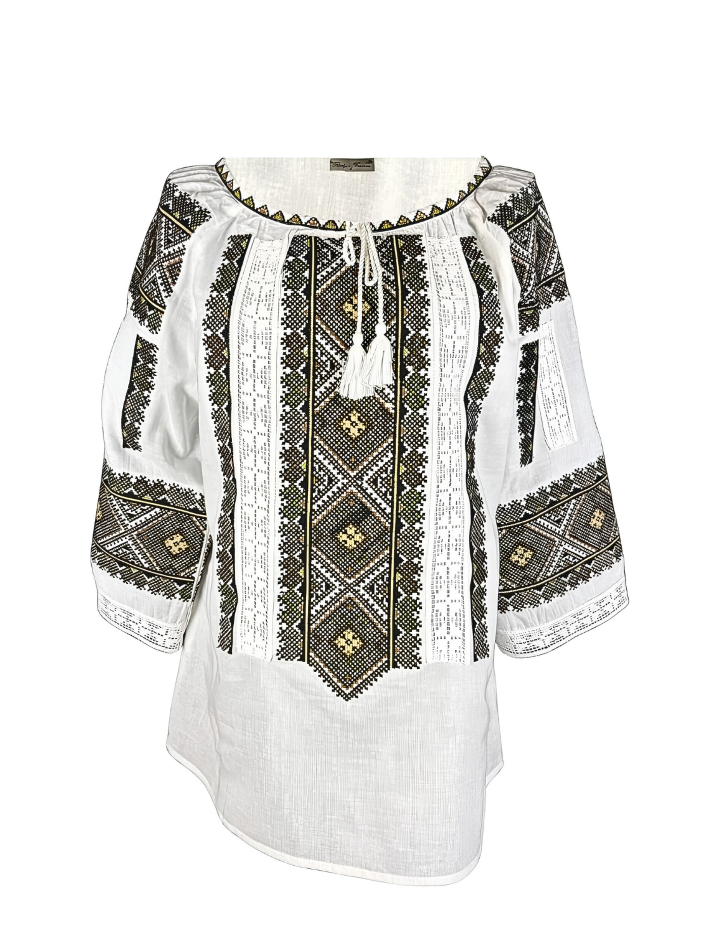 Rody’s forever Klederdracht blouse in Wit: voorkant