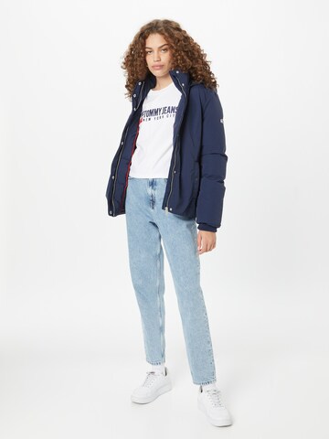 Tommy Jeans Tussenjas in Blauw