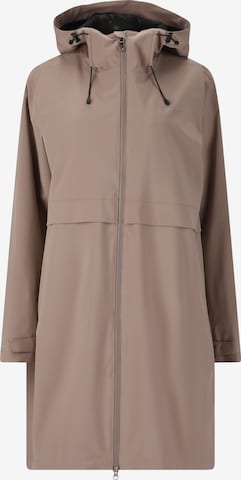Weather Report Functionele jas 'Daytan' in Bruin: voorkant
