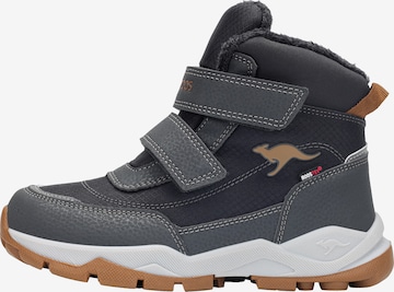 KangaROOS Snow Boots in Black: front