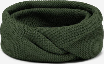Écharpe tube '7103' Vivisence en vert : devant