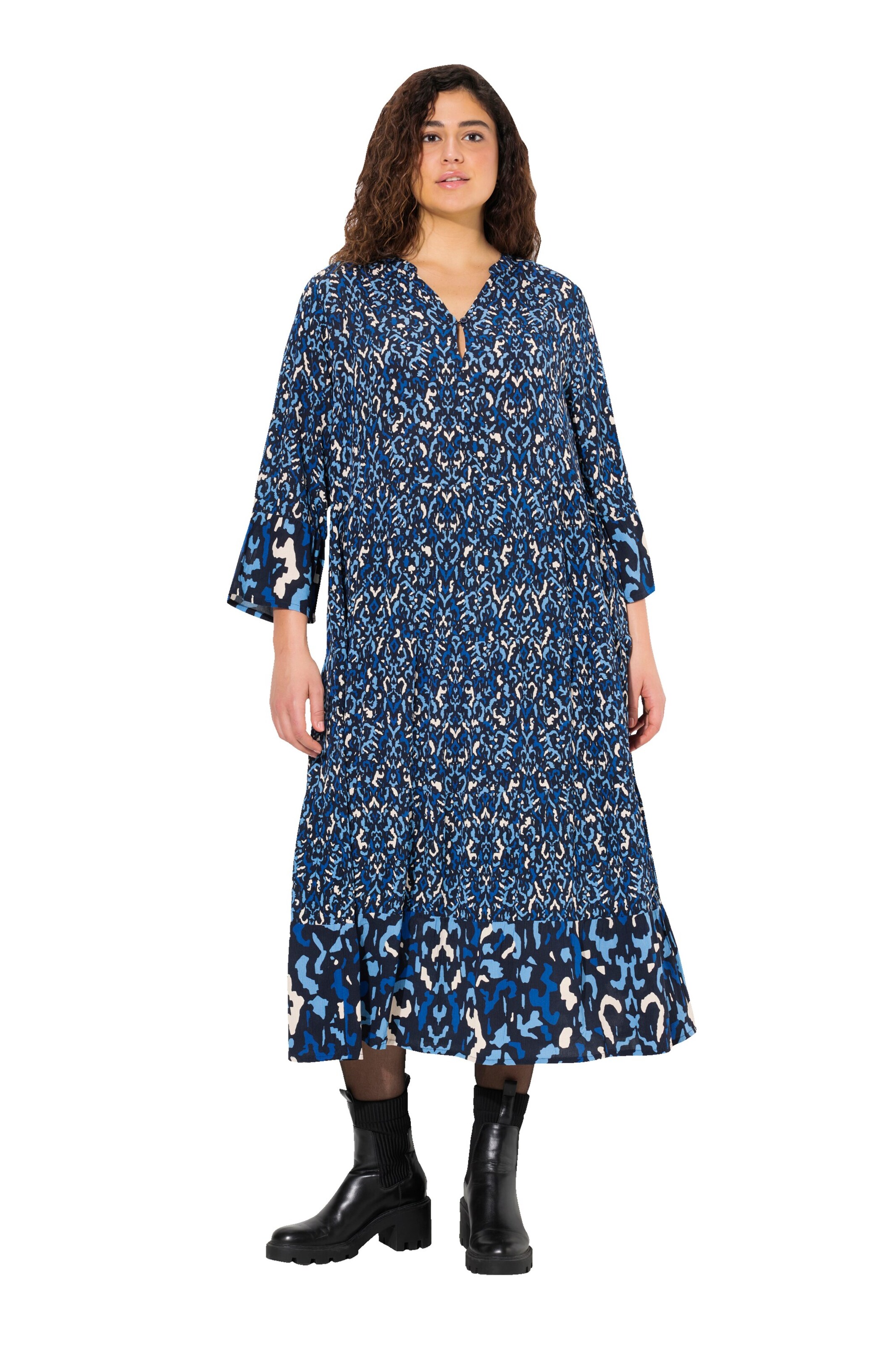 Ulla Popken Dress in Blue