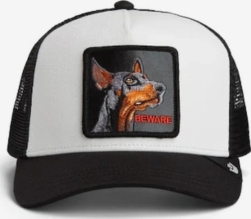 GOORIN Bros.Šilterica 'Gorra goorin bros blanca doberman beware trucker cap' - bijela boja: prednji dio