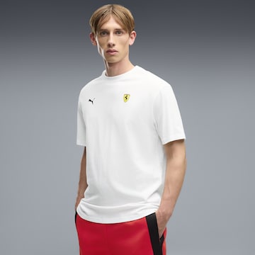 T-Shirt fonctionnel 'Ferrari Graphic ' PUMA en blanc : devant
