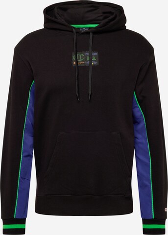 Felpa di Champion Authentic Athletic Apparel in nero: frontale