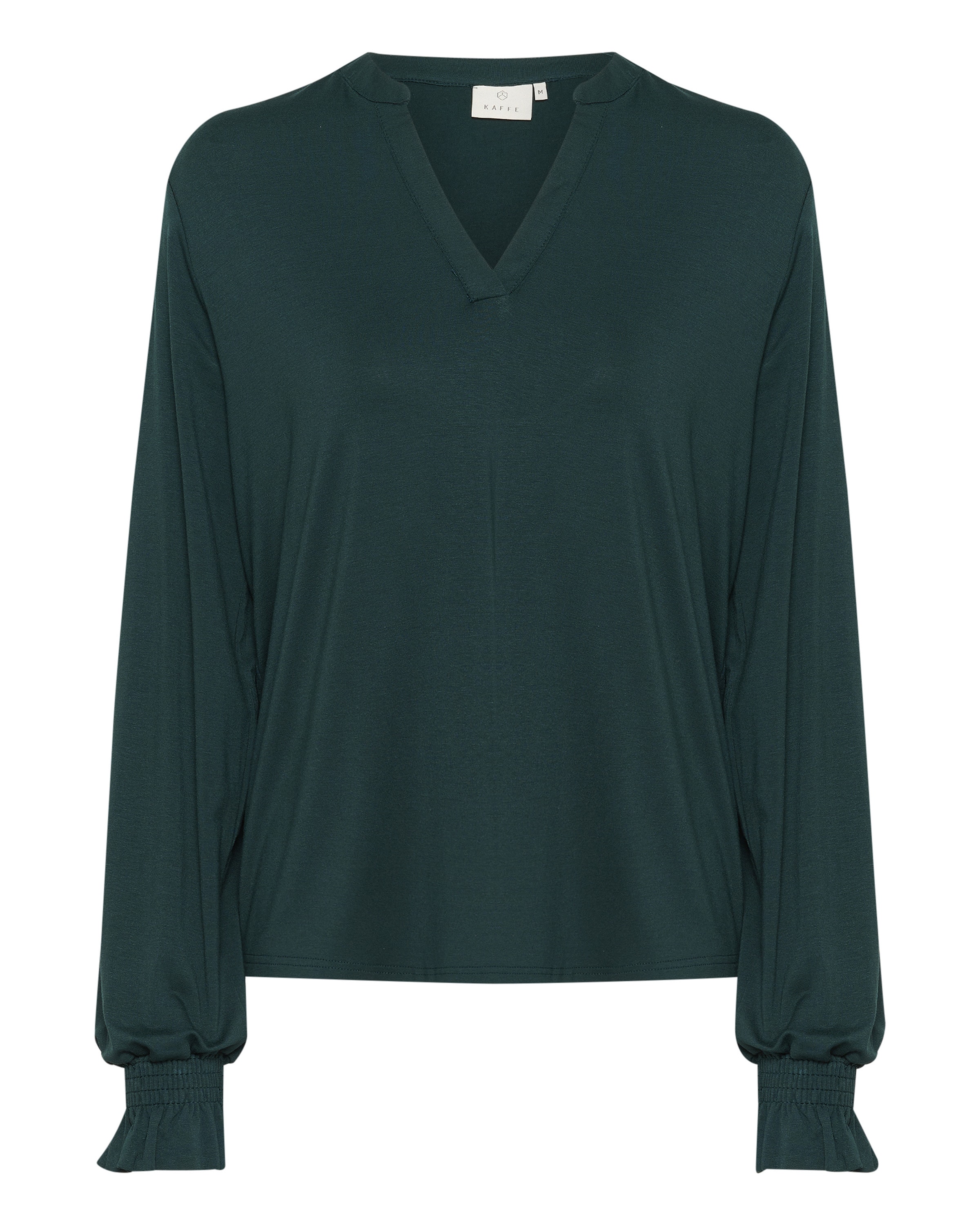 Chemisier 'Charlotte' Kaffe en vert : devant