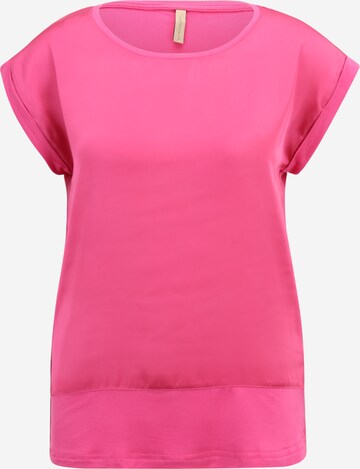 Soyaconcept T-shirt 'THILDE' i rosa: framsida