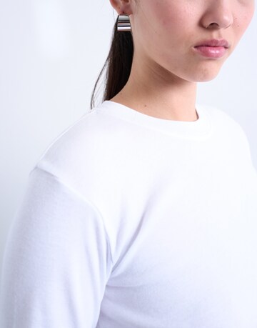 balta TOPSHOP Marškinėliai 'EVERYDAY'