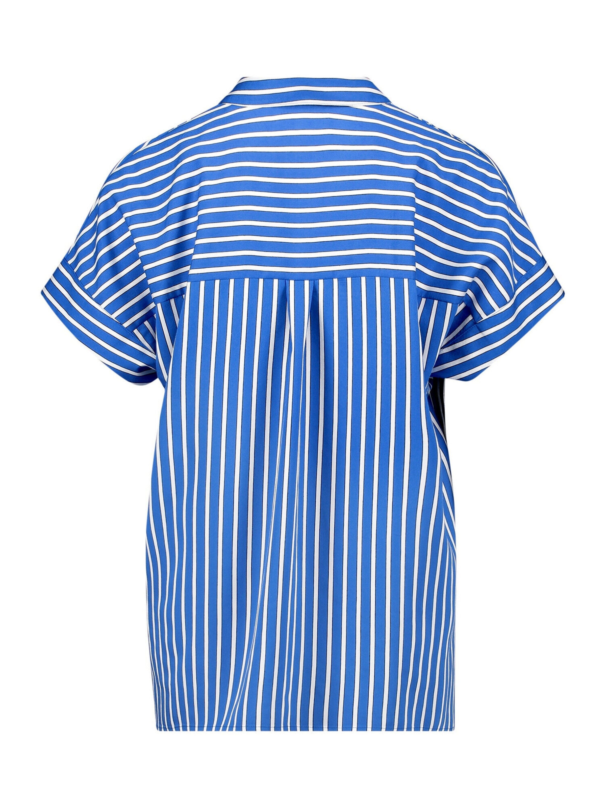 Betty Barclay Streifenbluse mit Kragen in Blau