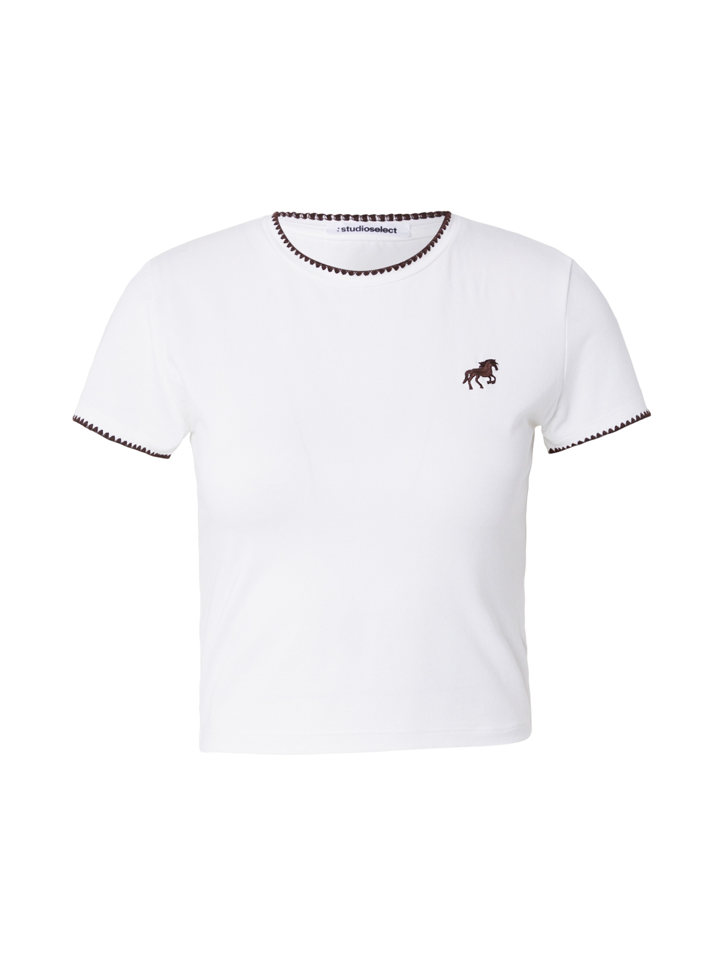 studioselect T-Krekls 'Inge', krāsa - balts, Preces skats