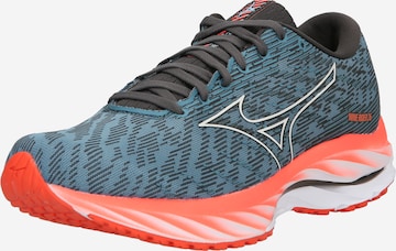 Chaussure de course 'WAVE RIDER 2' MIZUNO en bleu : devant