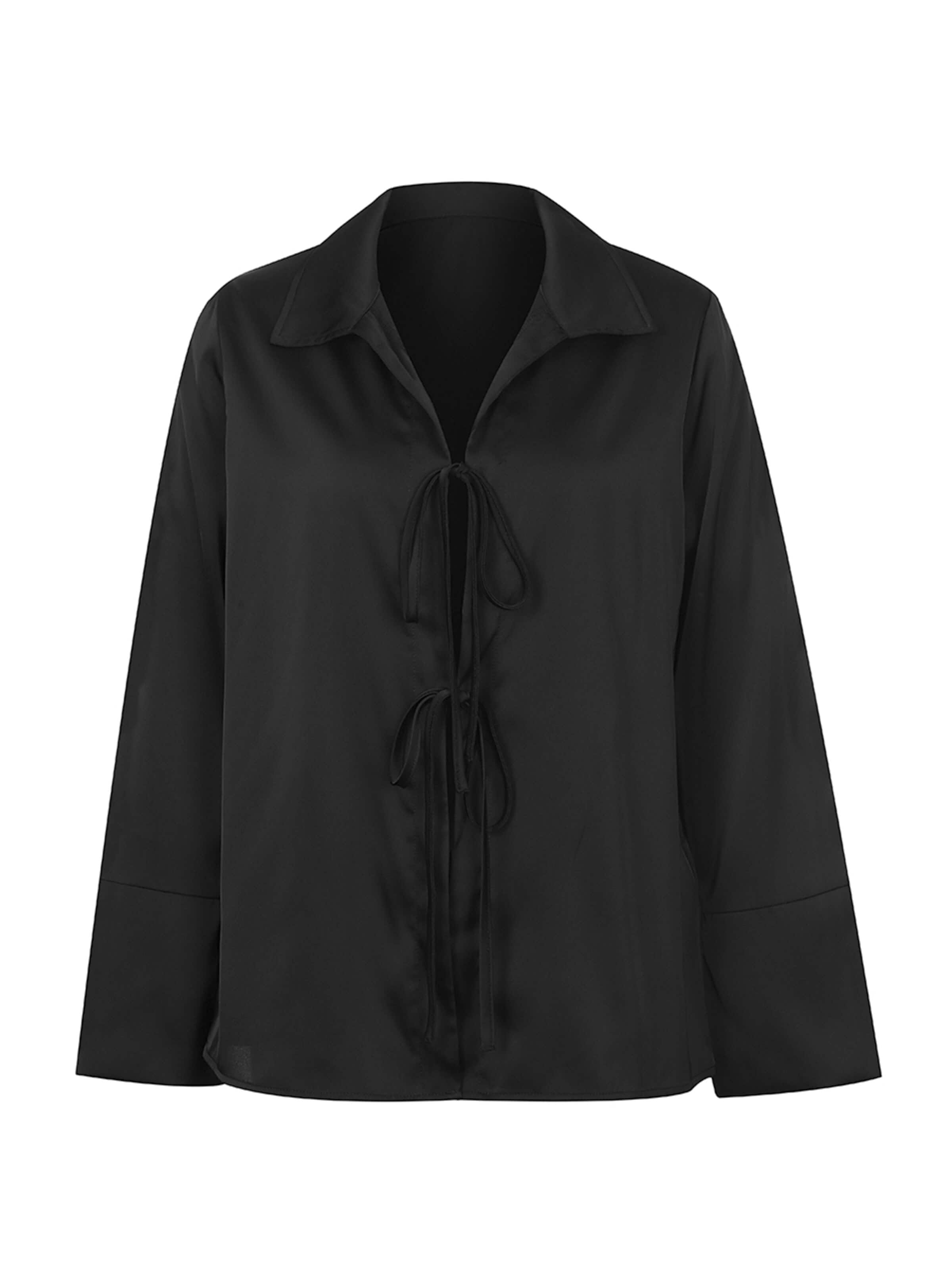 LapaPlus Blus 'Women Shirt' i S i svart, Produktvy