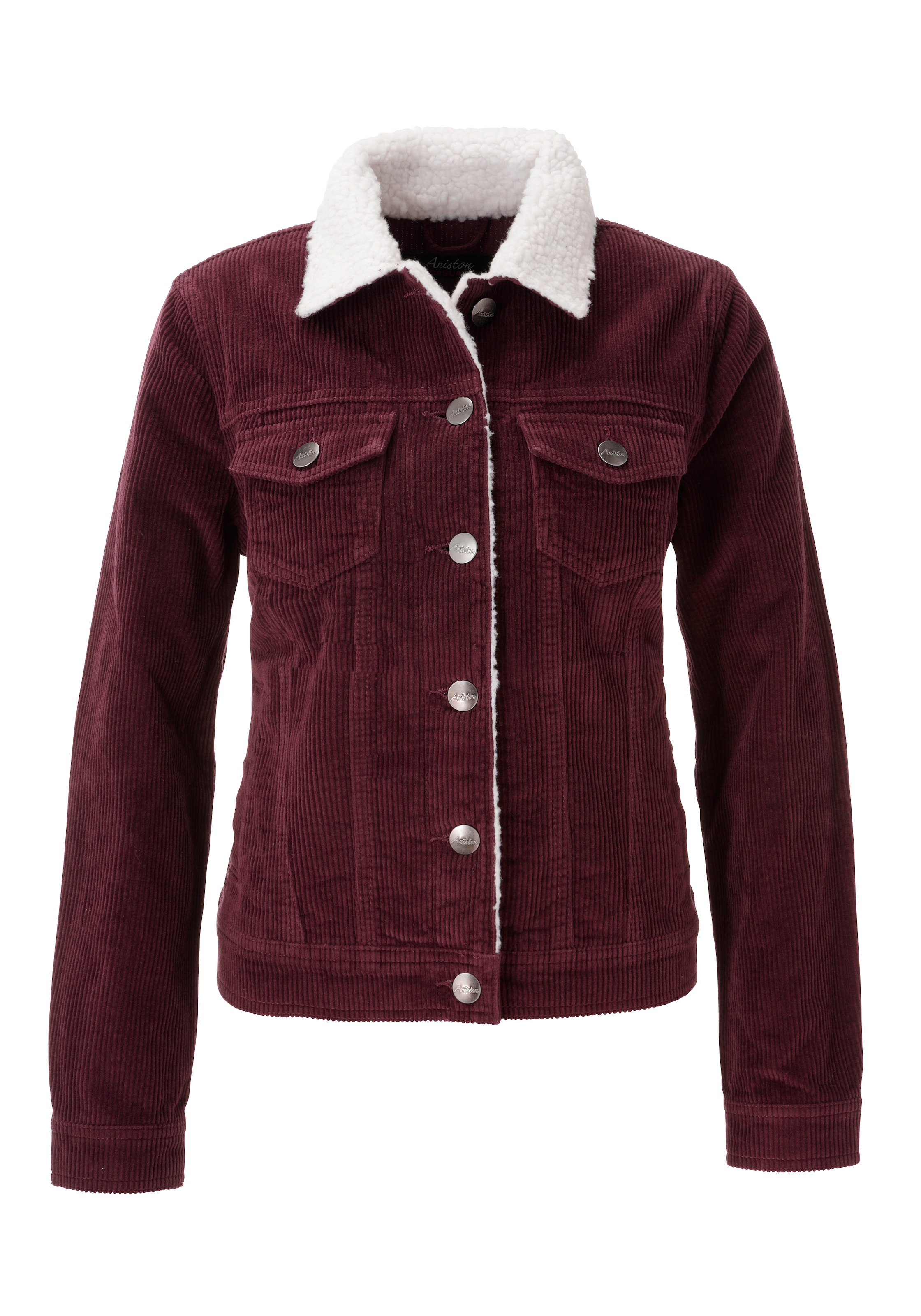 Aniston CASUAL Aniston CASUAL FM Cordjacke in Rot: Vorderseite