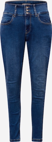 ONLY Carmakoma Skinny Jeans 'ANNA' i blå: forside