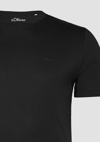 s.Oliver Shirt in Schwarz