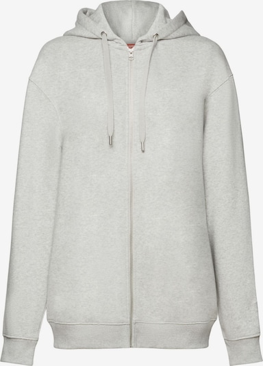 ESPRIT Sweatjacke in hellgrau, Produktansicht