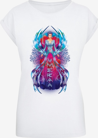 ABSOLUTE CULT Shirt 'Aquaman - Mera Dress' in White: front