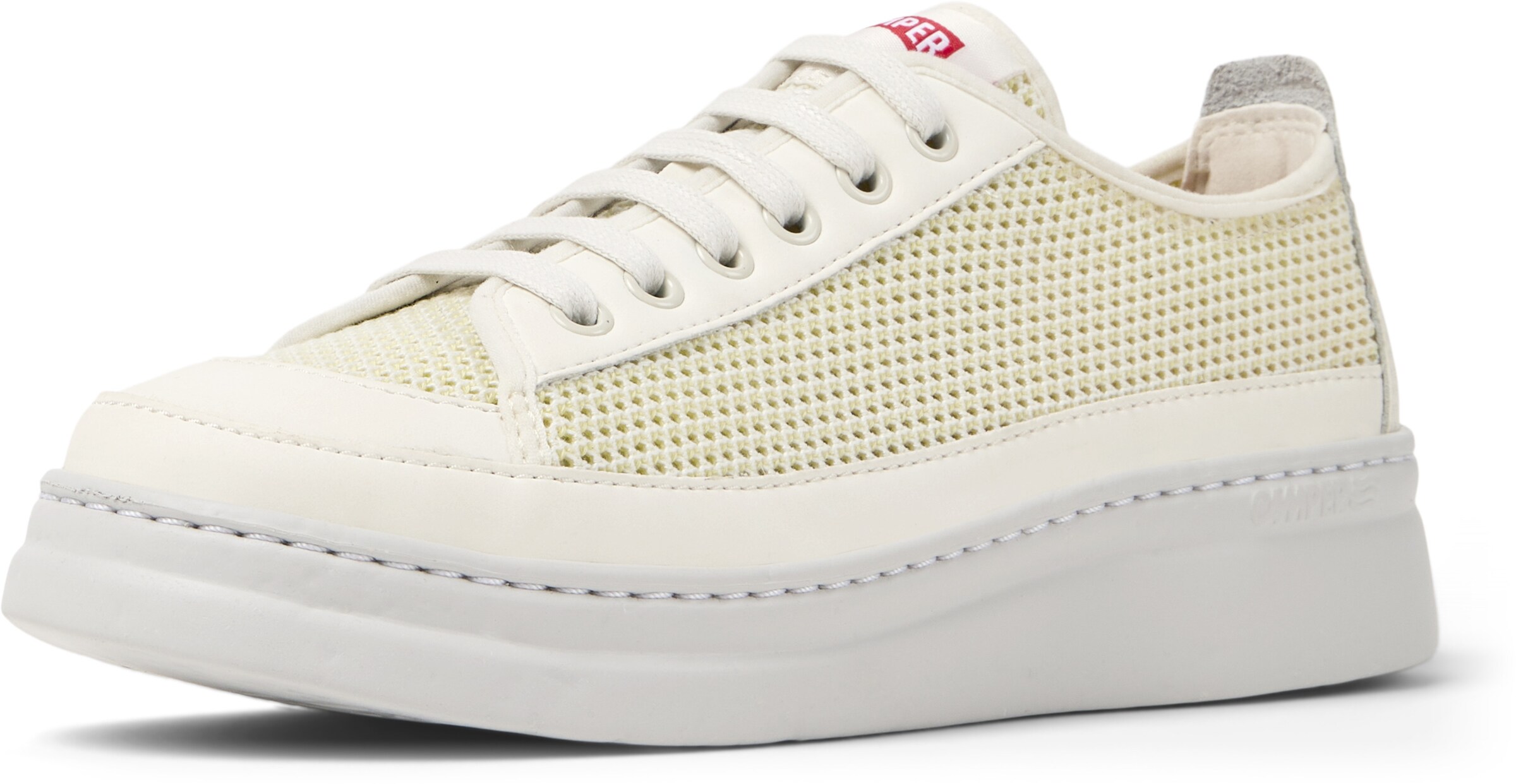 CAMPER Platform trainers 'Runner Up ' in White: front