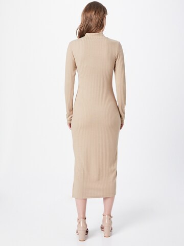 PIECES Knitted dress 'Fioni' in Beige