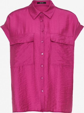 OPUS Blouse 'Foyama' in Pink: front