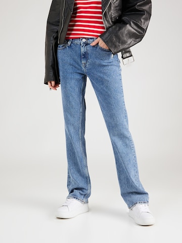 Tommy Jeans Normální Džíny – modrá: přední strana