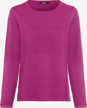 Olsen Sweater 'Henny' in Purple: front