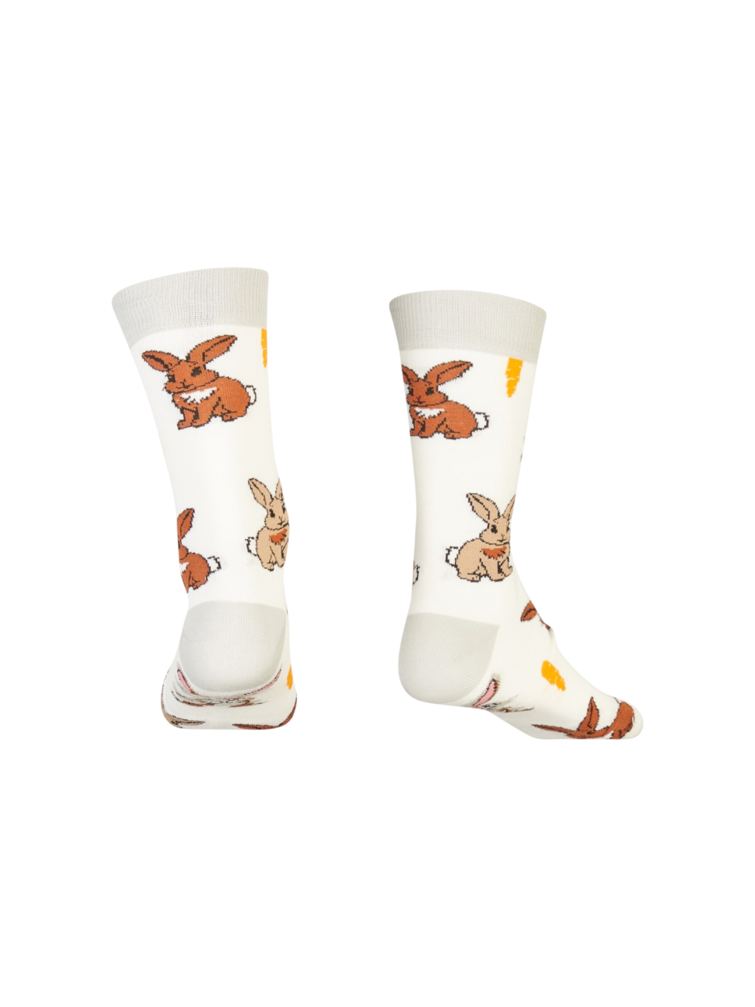AbgeStrumpft Socks 'Hase' in White