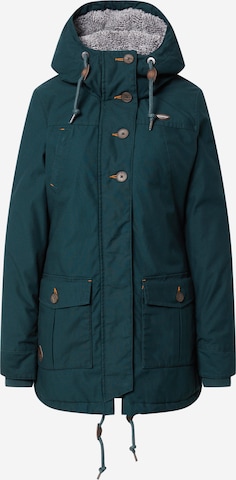 Ragwear Tussenparka 'JANE' in Groen: voorkant