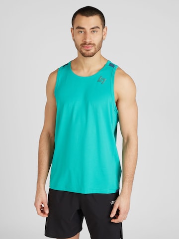 T-Shirt fonctionnel EA7 Emporio Armani en vert : devant