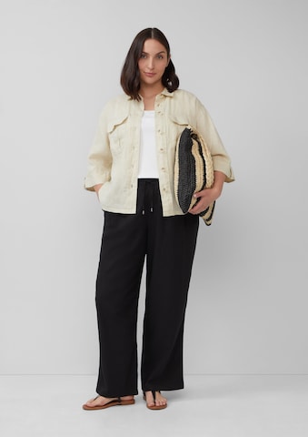 Wide Leg Pantalon s.Oliver en noir