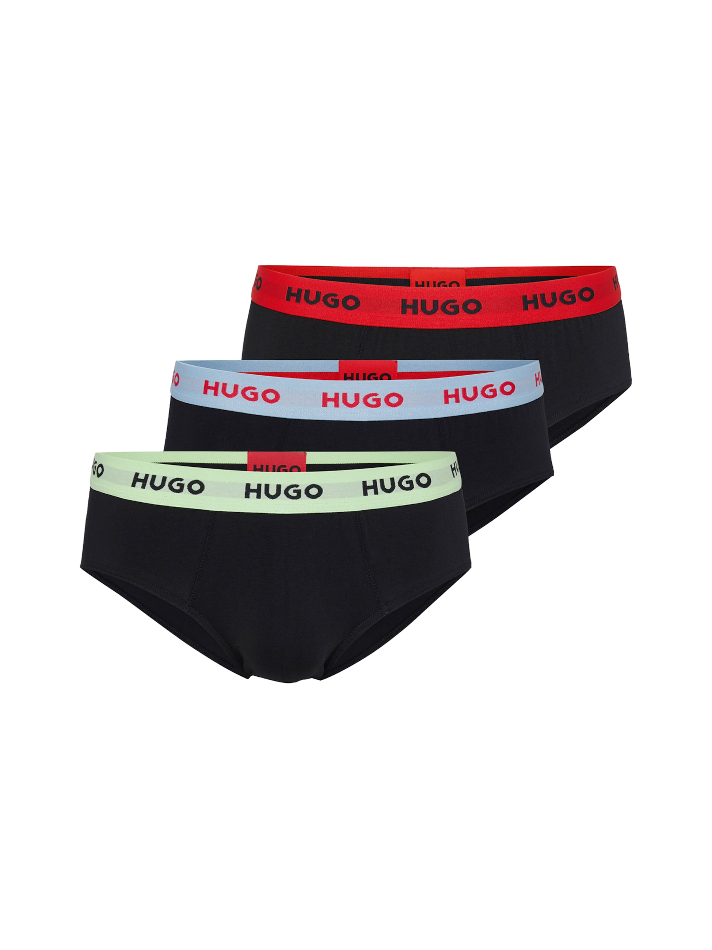 Slip HUGO en noir : devant