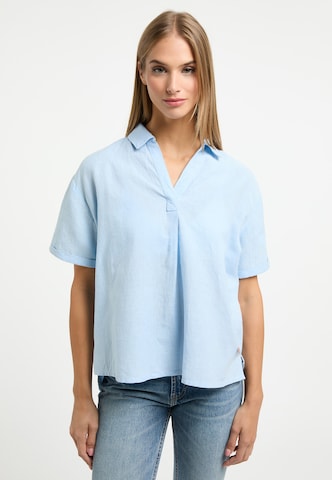 Frieda & Freddies NY Blouse in Blue: front