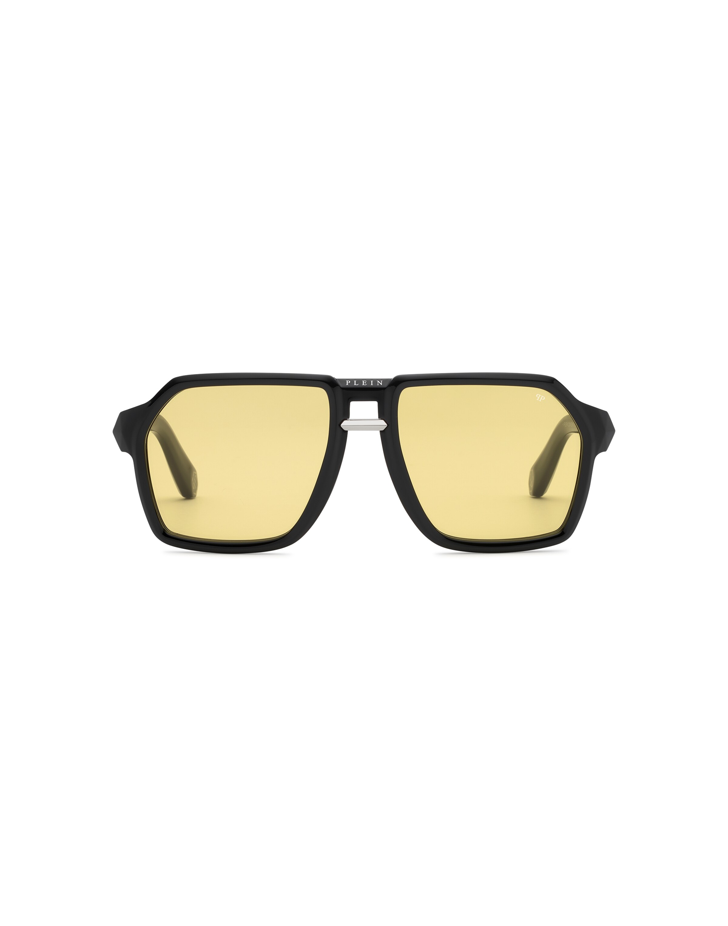 Philipp Plein Sunglasses in Black: front
