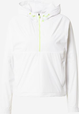 ADIDAS GOLF Athletic Jacket in White: front