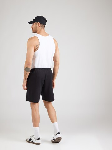 JACK & JONES - Loosefit Pantalón 'JWHBILL FLETCHER' en negro: atrás