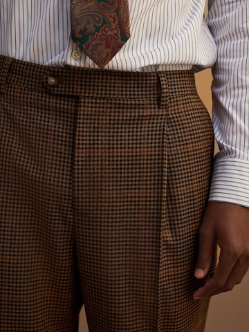 Next Loose fit Trousers with creases in Brown