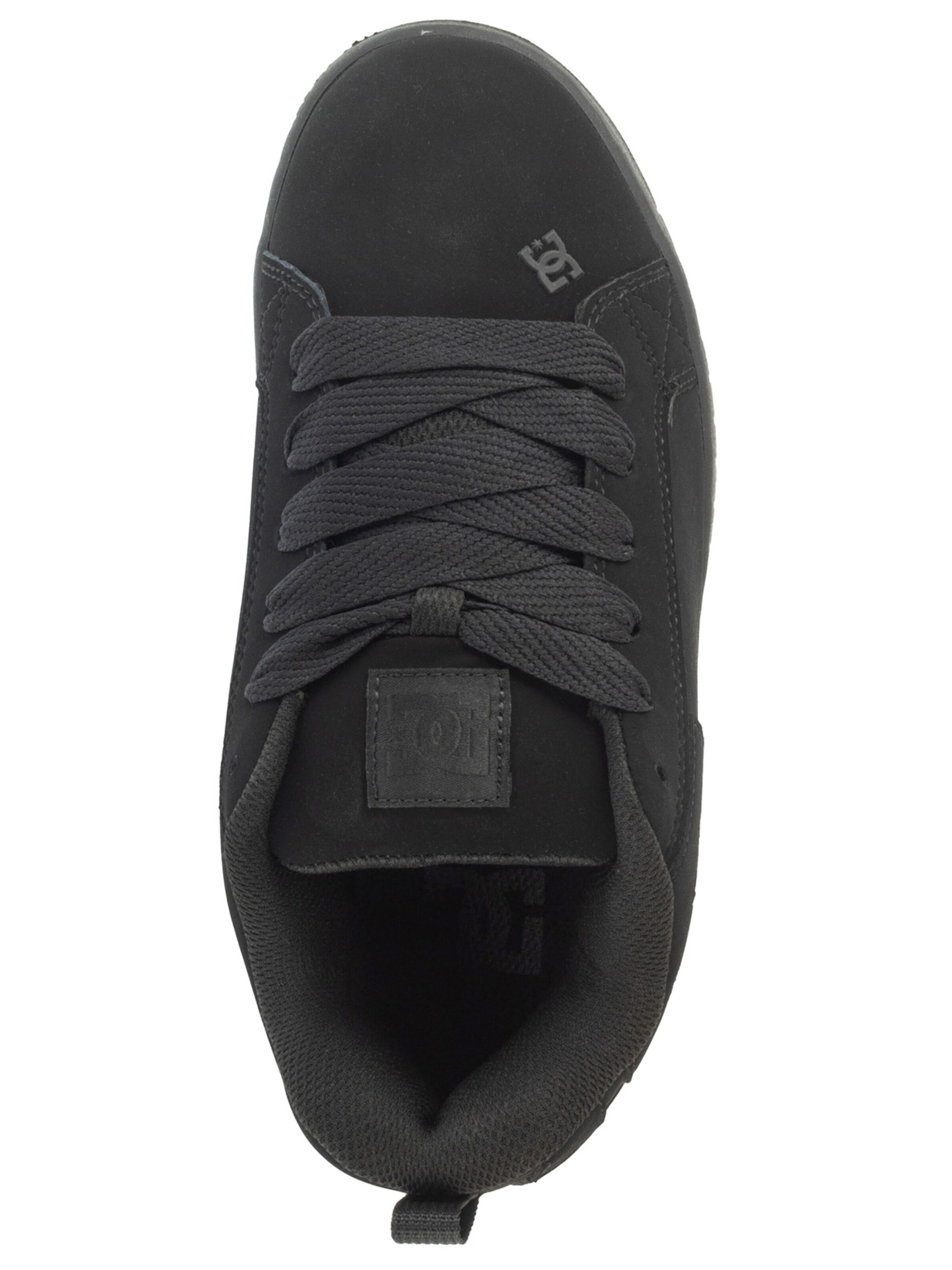 DC Shoes Nizke superge 'Court Graffik' | črna barva