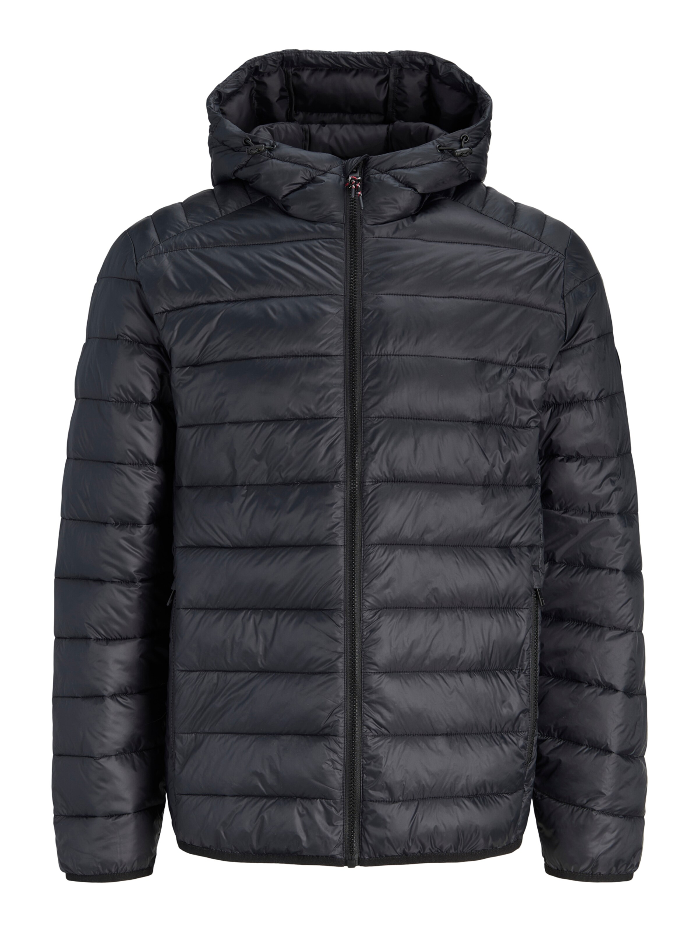 JACK & JONES Veste mi-saison 'JWHBRADLEY' en S en noir, Vue avec produit