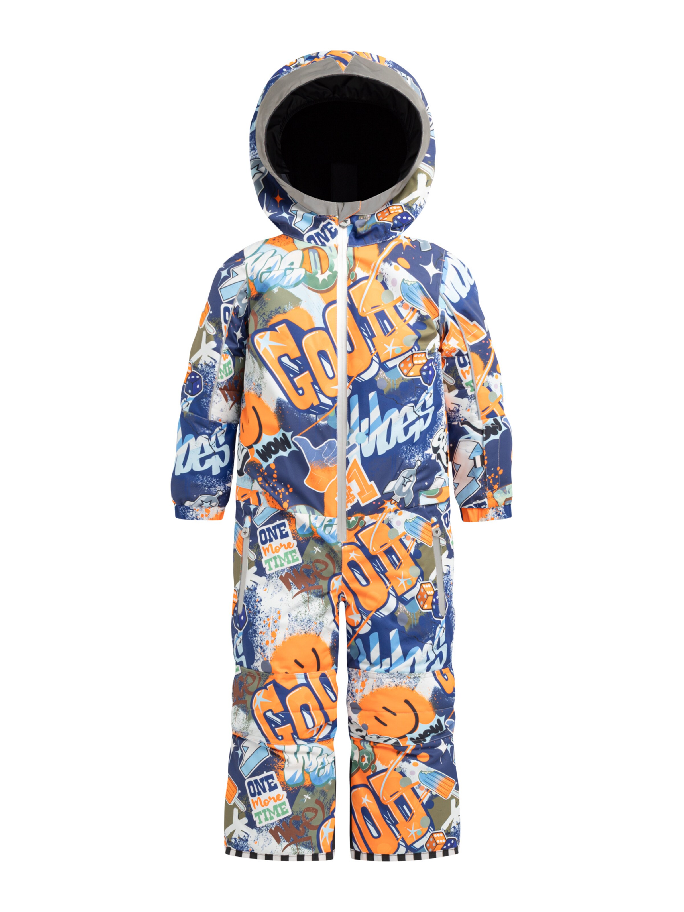 WeeDo Overall 'COSMO 26 Schneeanzug' in Mixed colours: front