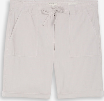 TOM TAILOR regular Παντελόνι τσίνο σε γκρι: μπροστά