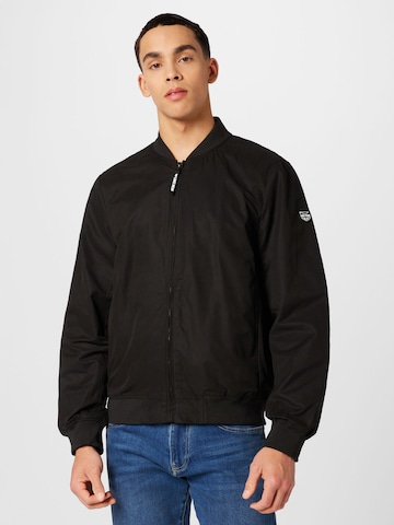 Lake View Between-season jacket 'Benedikt' in Black: front