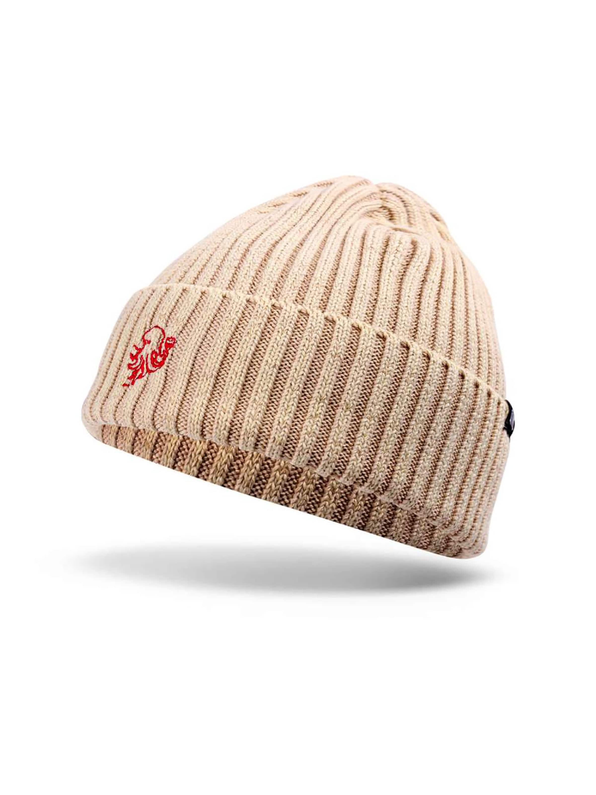 DJINNS Beanie 'Medi' in Beige: front