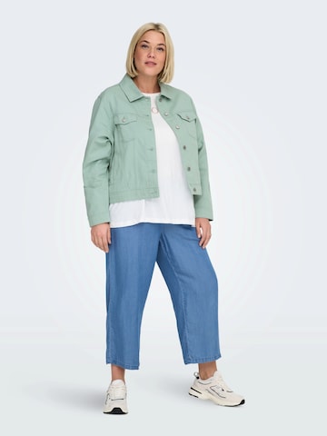 ONLY Carmakoma Prechodná bunda 'CARTIA' - Zelená