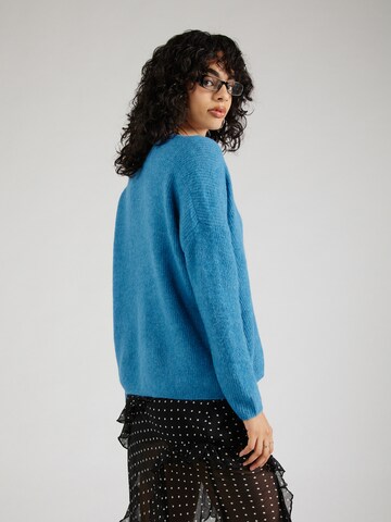 MOS MOSH Sweter w kolorze niebieski