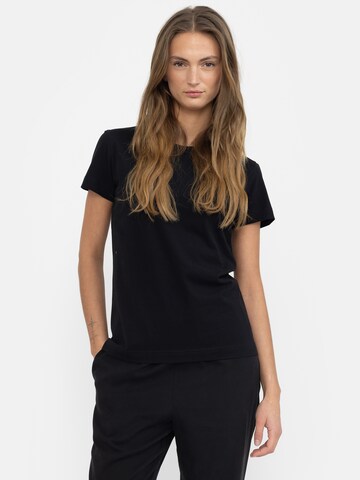 Esmé Studios - Camiseta 'ESSigne' en negro: frente