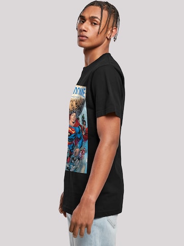 T-Shirt 'DC Comics Fandome Superman Superheld Collage' F4NT4STIC en noir
