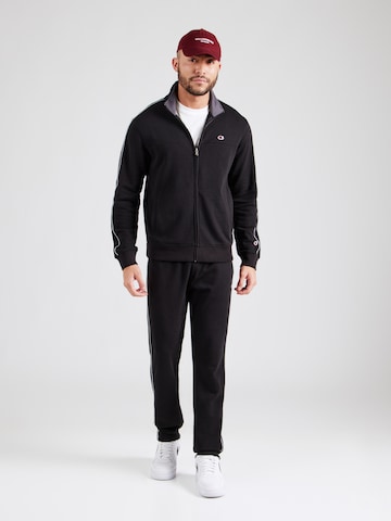 Tuta da jogging di Champion Authentic Athletic Apparel in nero: frontale