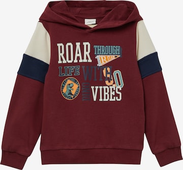 s.Oliver Sweatshirt in Rood: voorkant